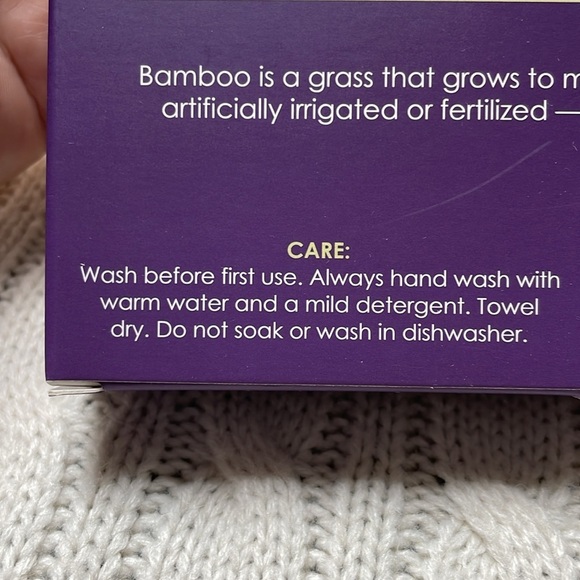 New Totally Bamboo 4 pc Engraved Cheese Tool Set Stainless blades Bamboo handles - Picture 7 of 13